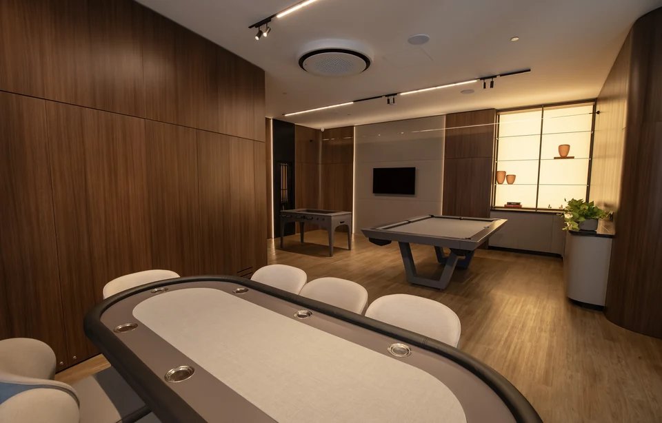 Sala de jogos — área comum — Balneário Camboriú/SC