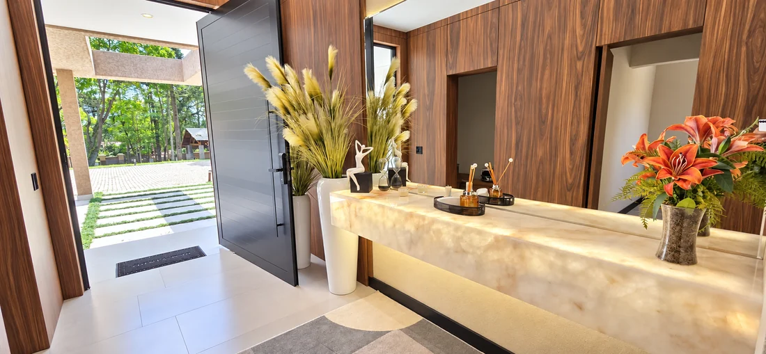 Hall de entrada — casa em Piraquara